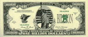 Billion-dollar-bill
